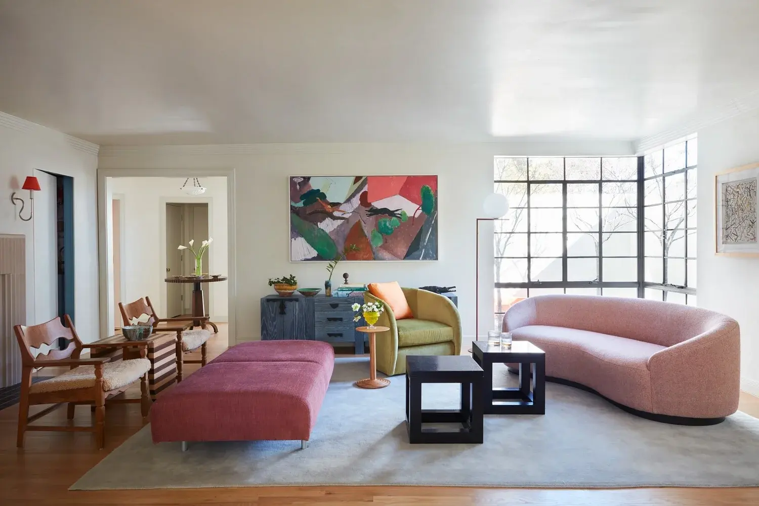 A bold, collected interior designed by Avery Cox Design